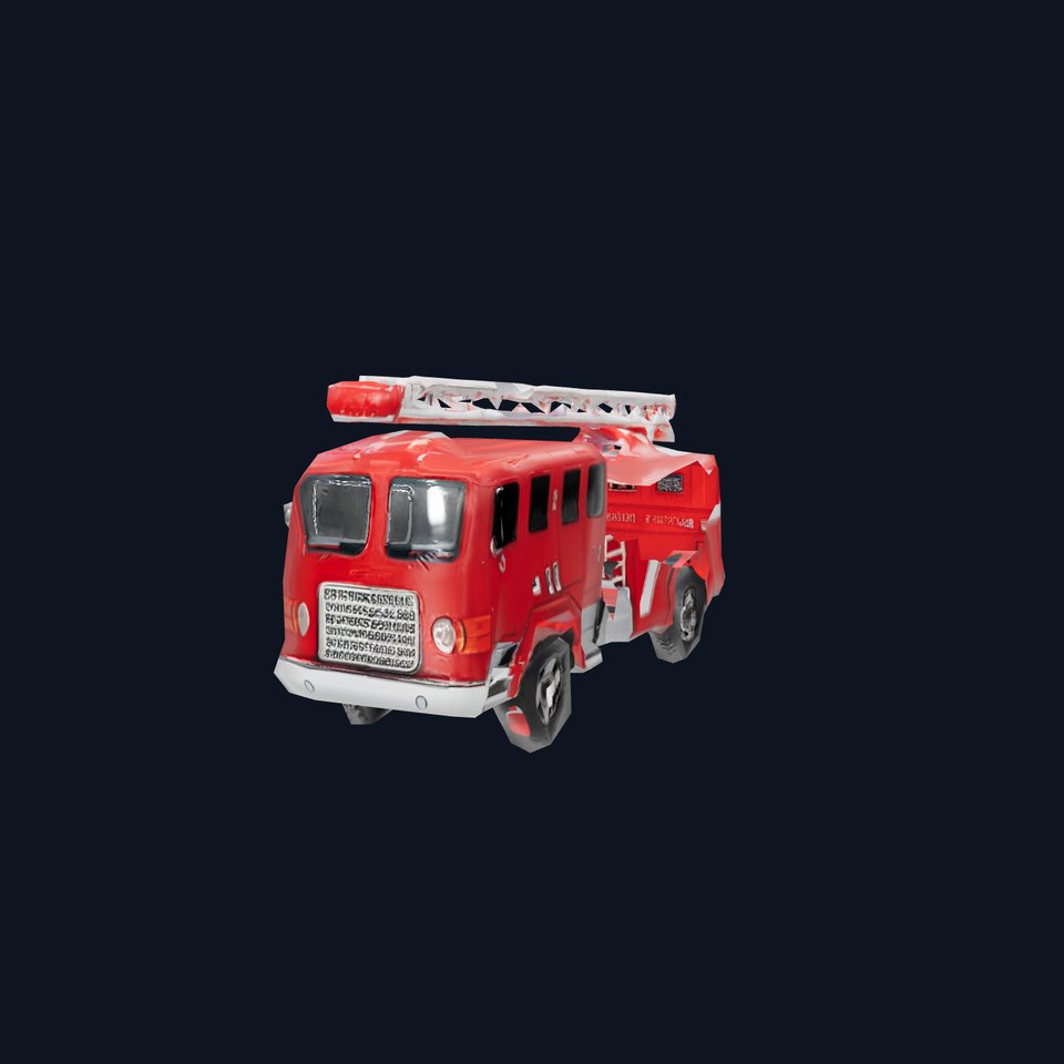 Red Fire Truck model pack